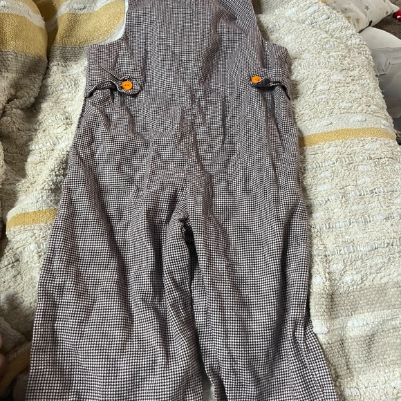 B 12 Gingham Long John - Picture 2 of 3